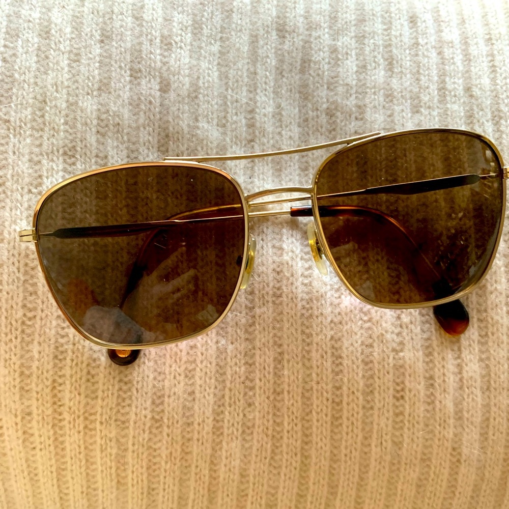 Vintage Carerra metal aviator sunglasses🕶️